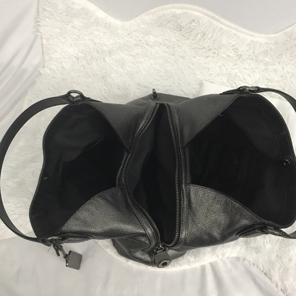 Coach Metallic pebble Leather Shoulder Bag  ] - Picture 2 of 8